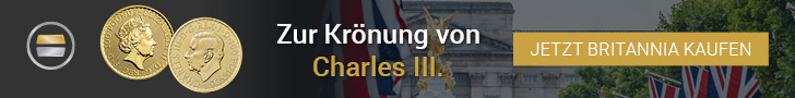 GoldSilberShop - Krönung King Charles