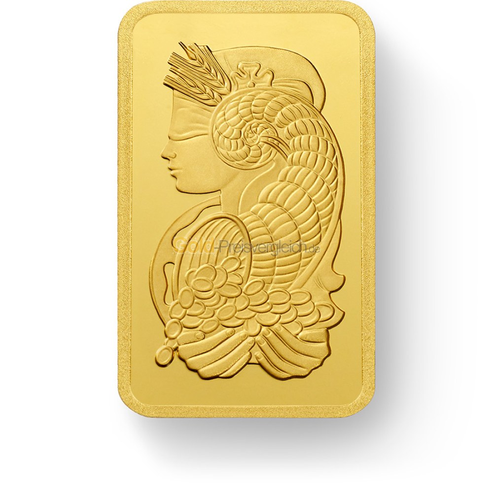 Goldbarren Preisvergleich: 50 Gramm Gold kaufen