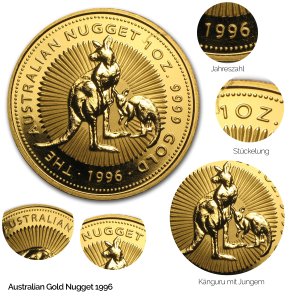 Australian Nugget Gold 1996
