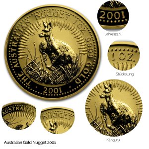 Australian Nugget Gold 2001