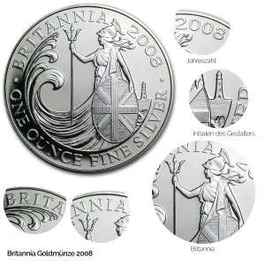 Britannia Silber 2008