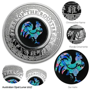 Australian Opal Series – Year of the Rooster 2017