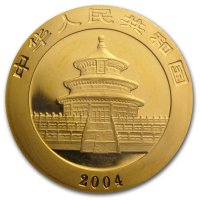 China Panda Gold Avers 2004