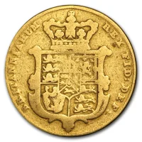 Gold Sovereign von 1826 - Revers