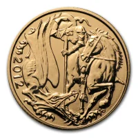 Gold Sovereign von 2012 - Elisabeth II - Revers