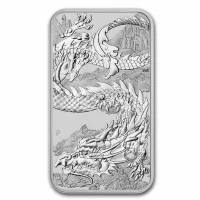 Dragon Rectangular Silber Münzbarren kaufen