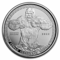 Congo Silverback Gorilla Silbermünzen kaufen mit Preisvergleich