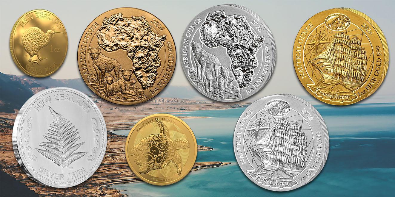 Neue Agenturmünzen im März 2026 für Anleger und Sammler
