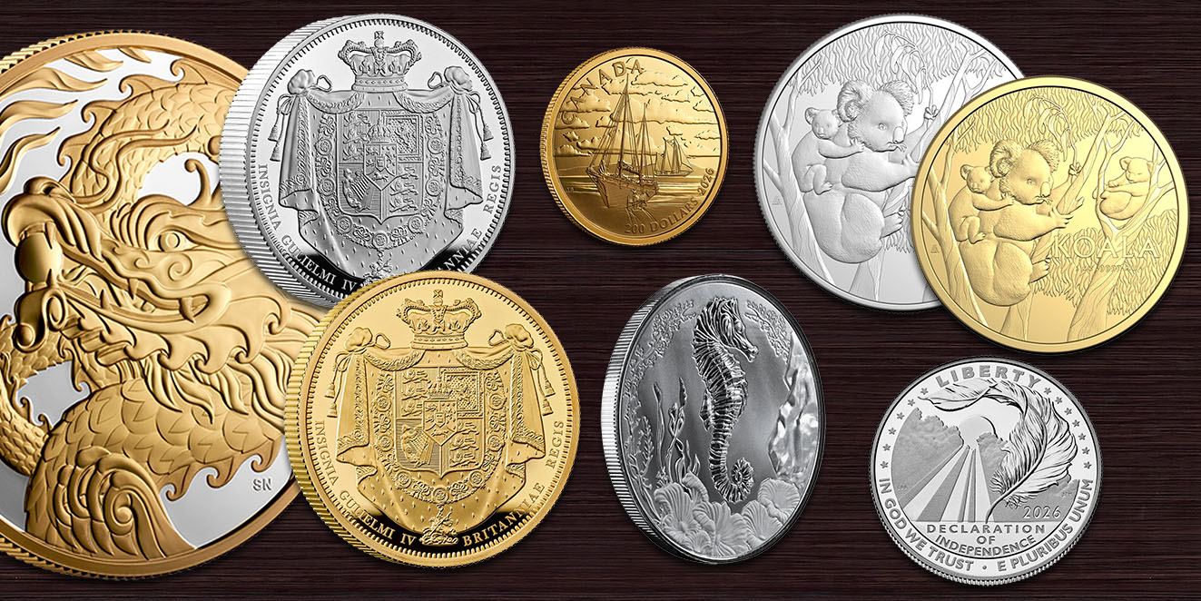 Internationale Münzneuheiten im Februar 2026