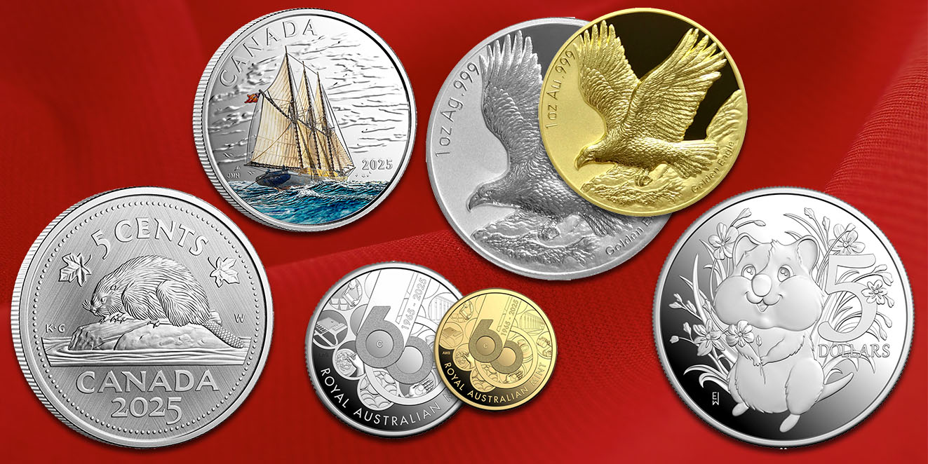 Münzneuheiten in Gold und Silber zum Anlegen und Sammeln
