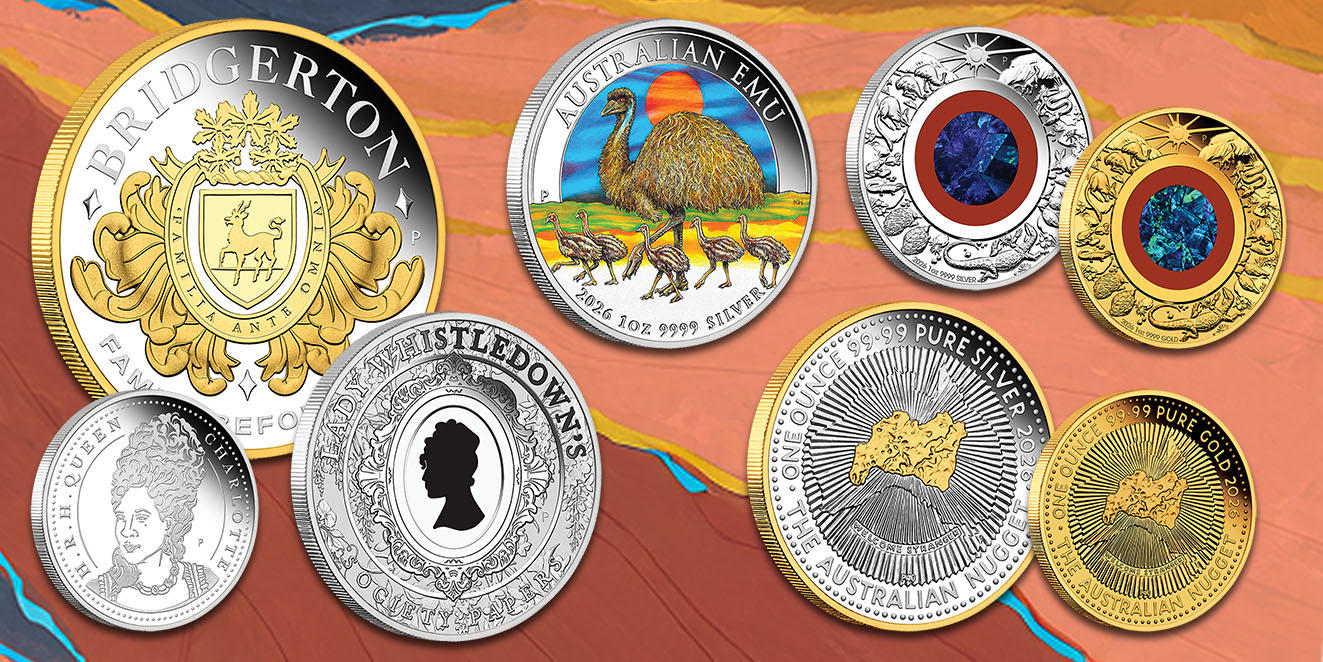 Münzneuheiten der Perth Mint im Februar 2026