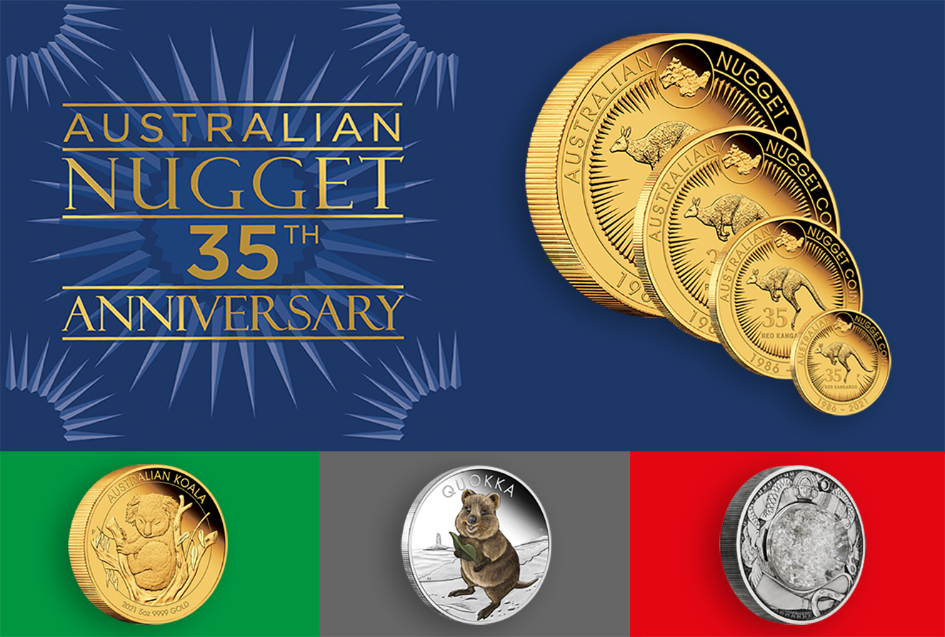 Sonderprägungen der Perth Mint in Gold und Silber für Anleger und Sammler