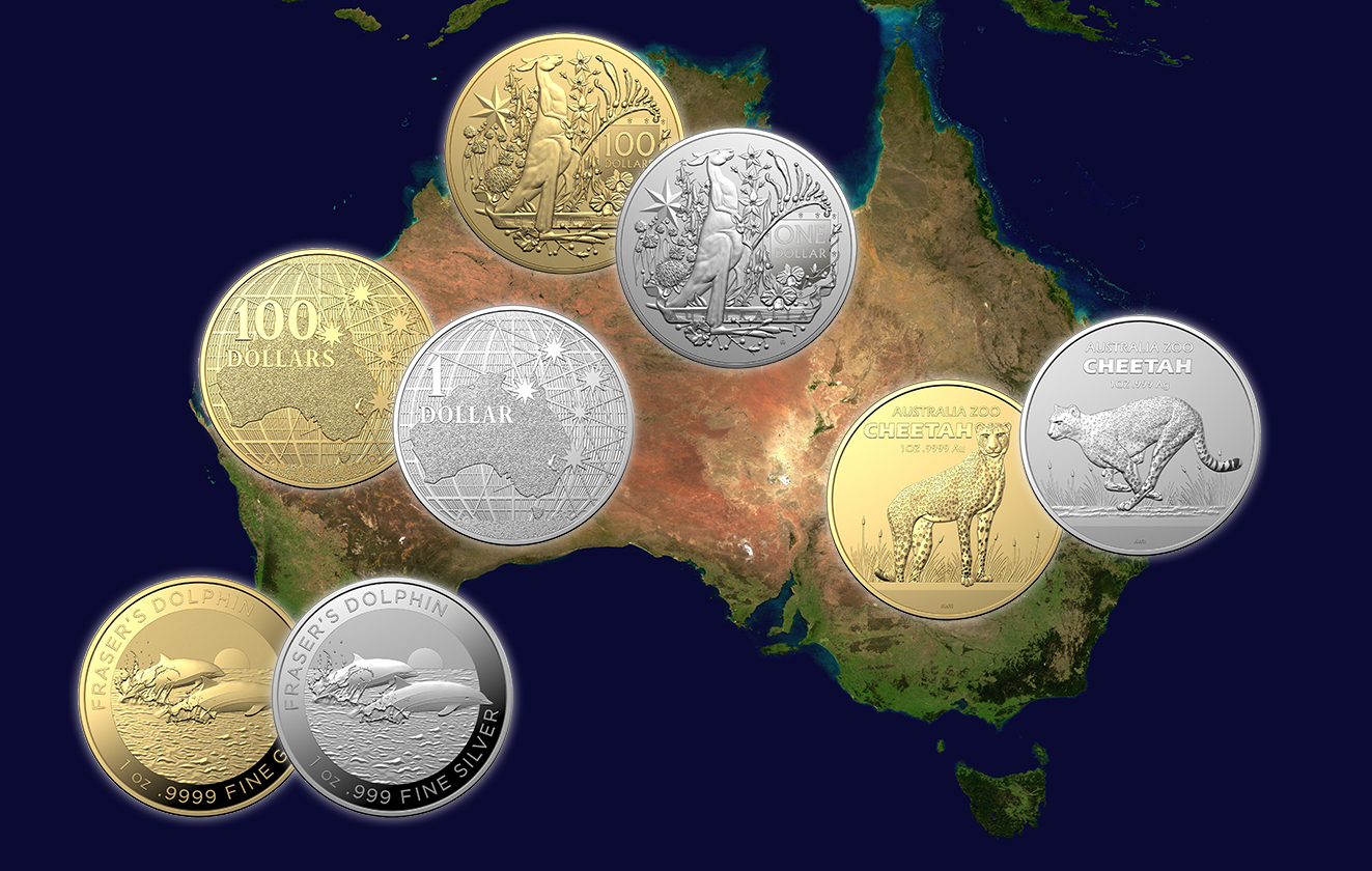 Neue RAM Investment-Münzen für 2021 mit australischen Motiven