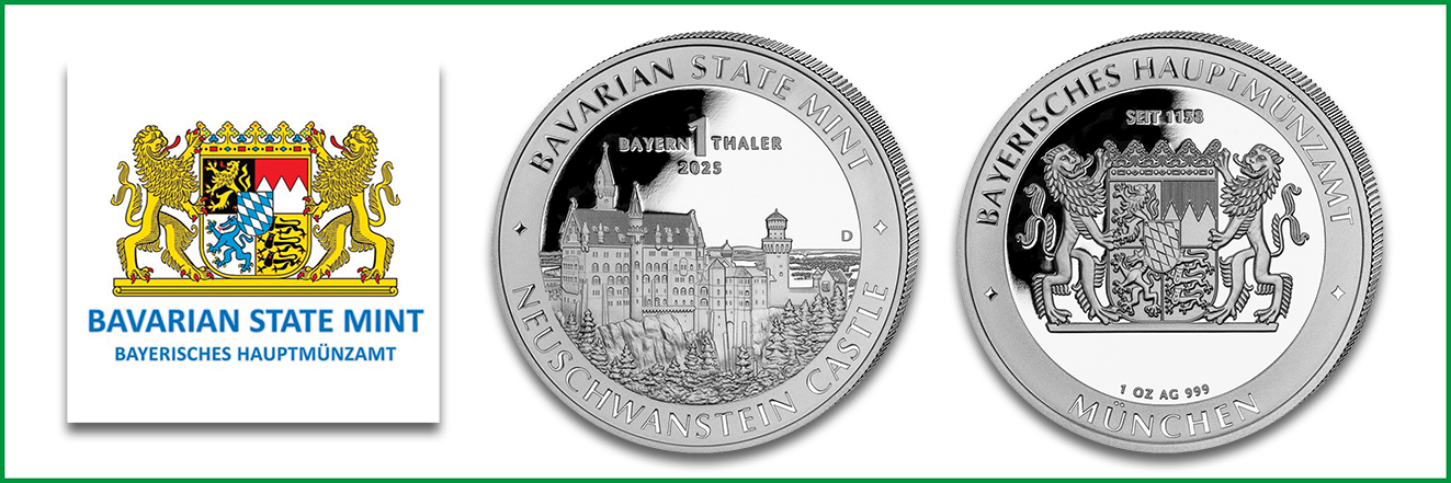 © Münzmotive: Bayerisches Hauptmünzamt, München