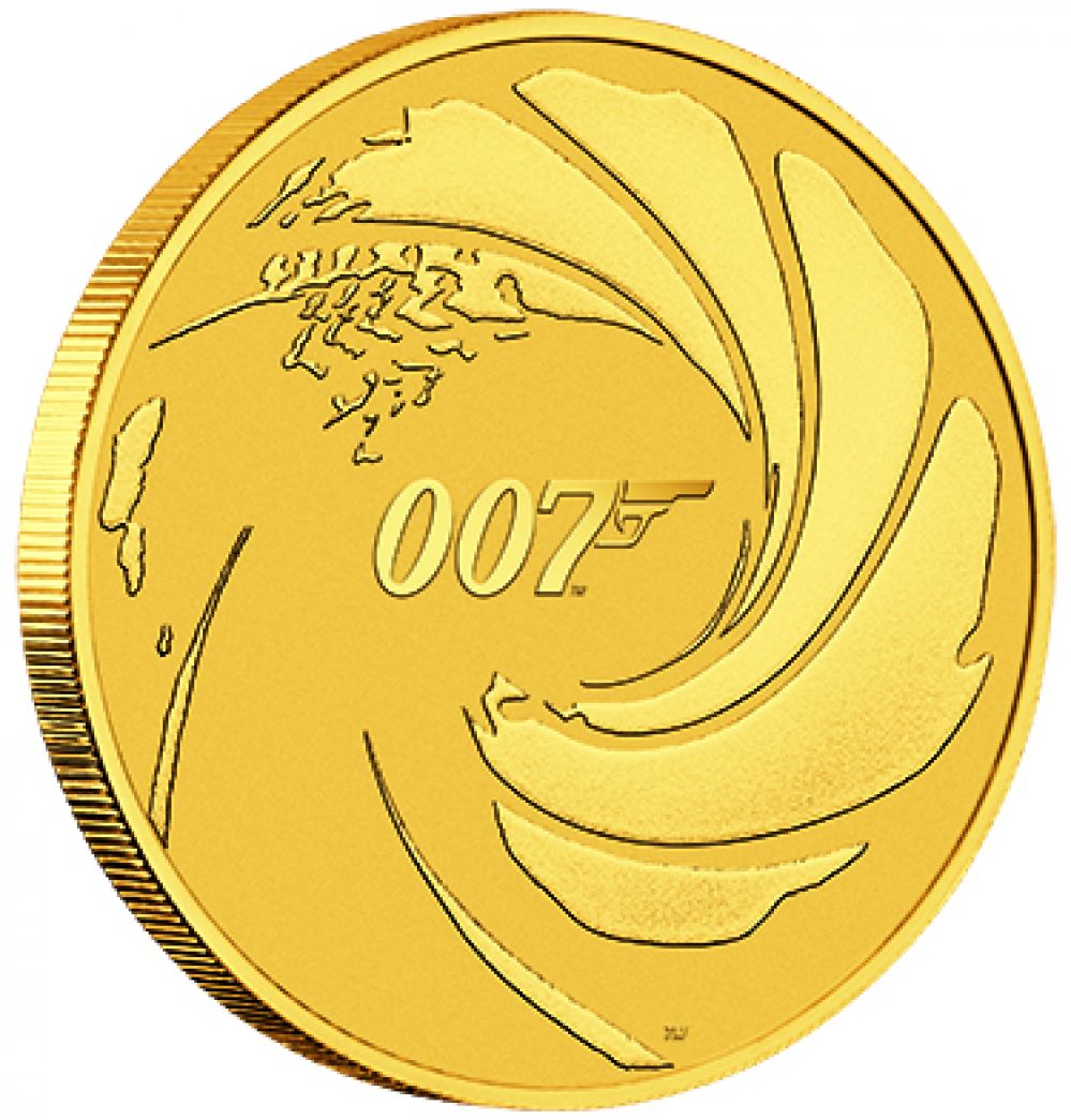 James Bond 007 Münze
