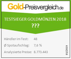 Auszeichnung der Gold-Preisvergleich.de Händler 2019