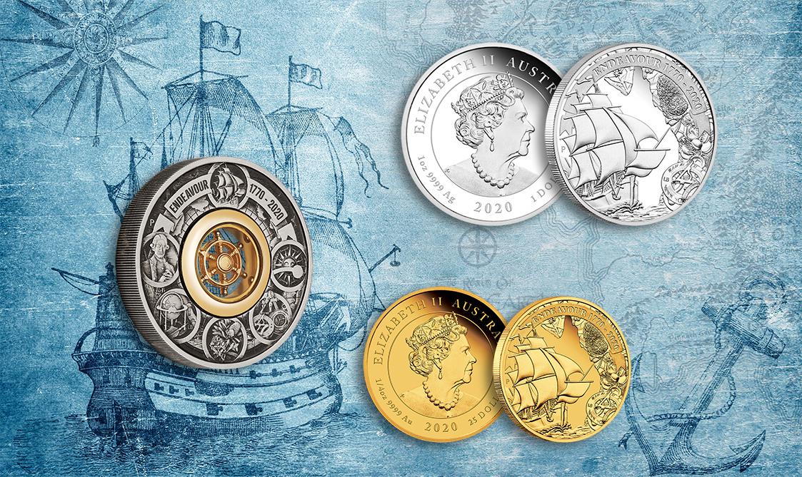 Neue Silber- und Goldmünzen für Nautik-Fans